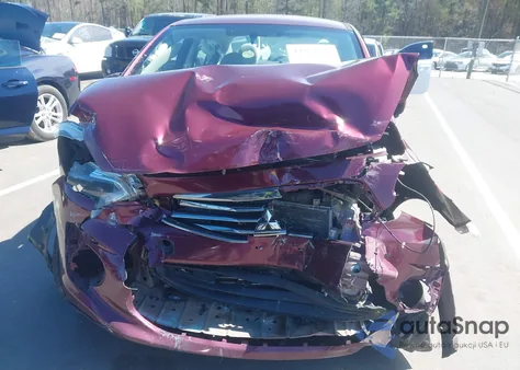 2017 Mitsubishi Mirage G4 Es из США, поврежденный, VIN ML32F3FJ4HHF08791